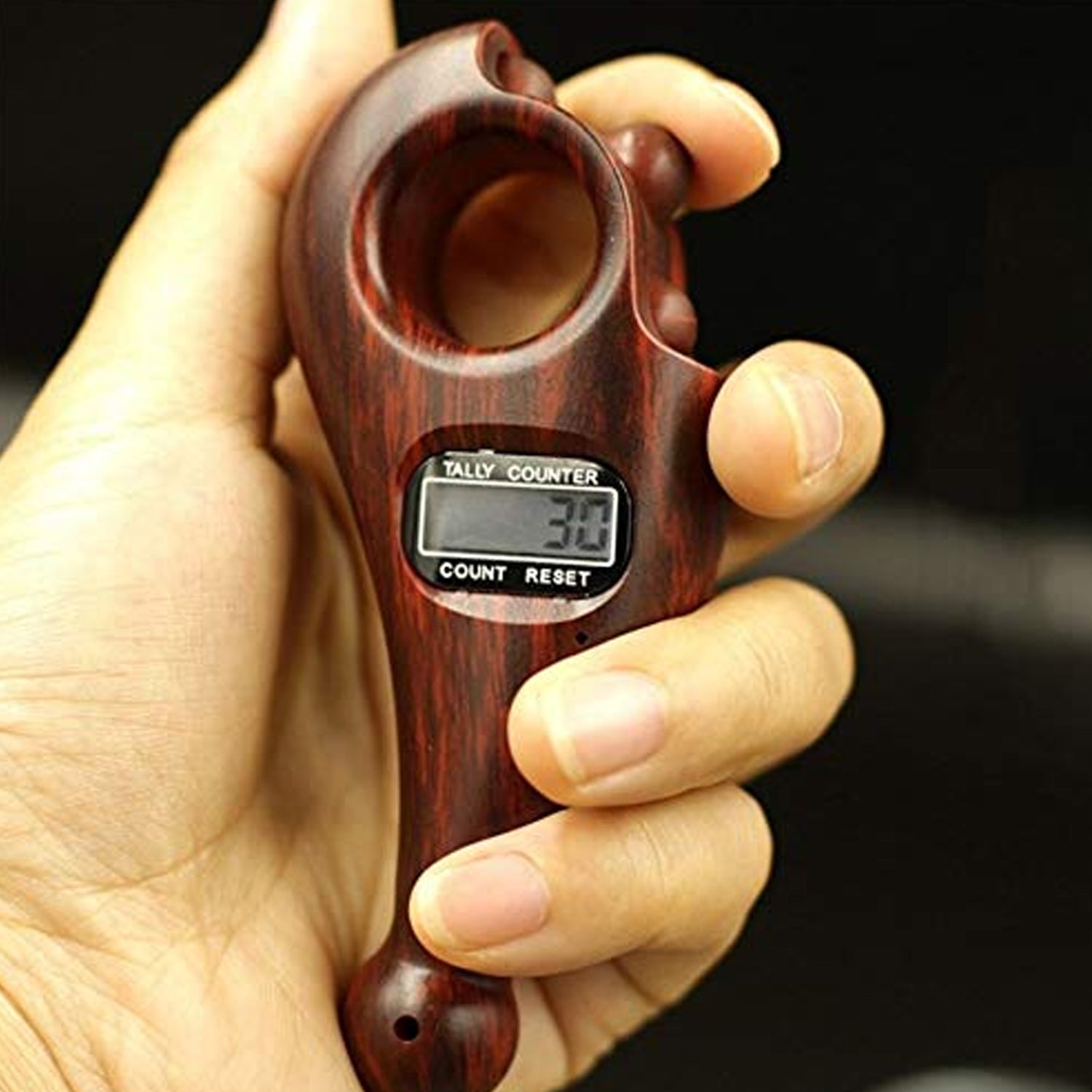 12828 Digital Tasbih/Tasbeeh Digital Tally Counter, Wooden Religious Tally Counter Digital Beads (for Zikr/Naam Jaap) 12828 Digital Tasbih/Tasbeeh Digital Tally Counter, Wooden Religious Tally Counter Digital Beads (for Zikr/Naam Jaap)